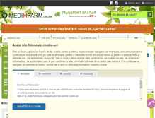 Tablet Screenshot of medimfarm.ro